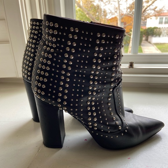 IRO Shoes - IRO black studded booties
